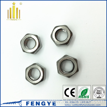 303 stainless sw17 hexangular double sided screw nut